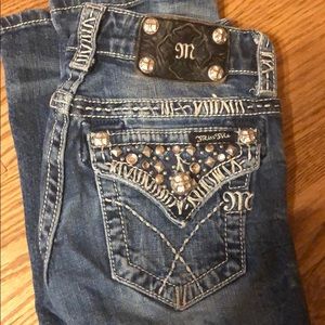 Miss Me size 25 Boot cut jeans - great condition!